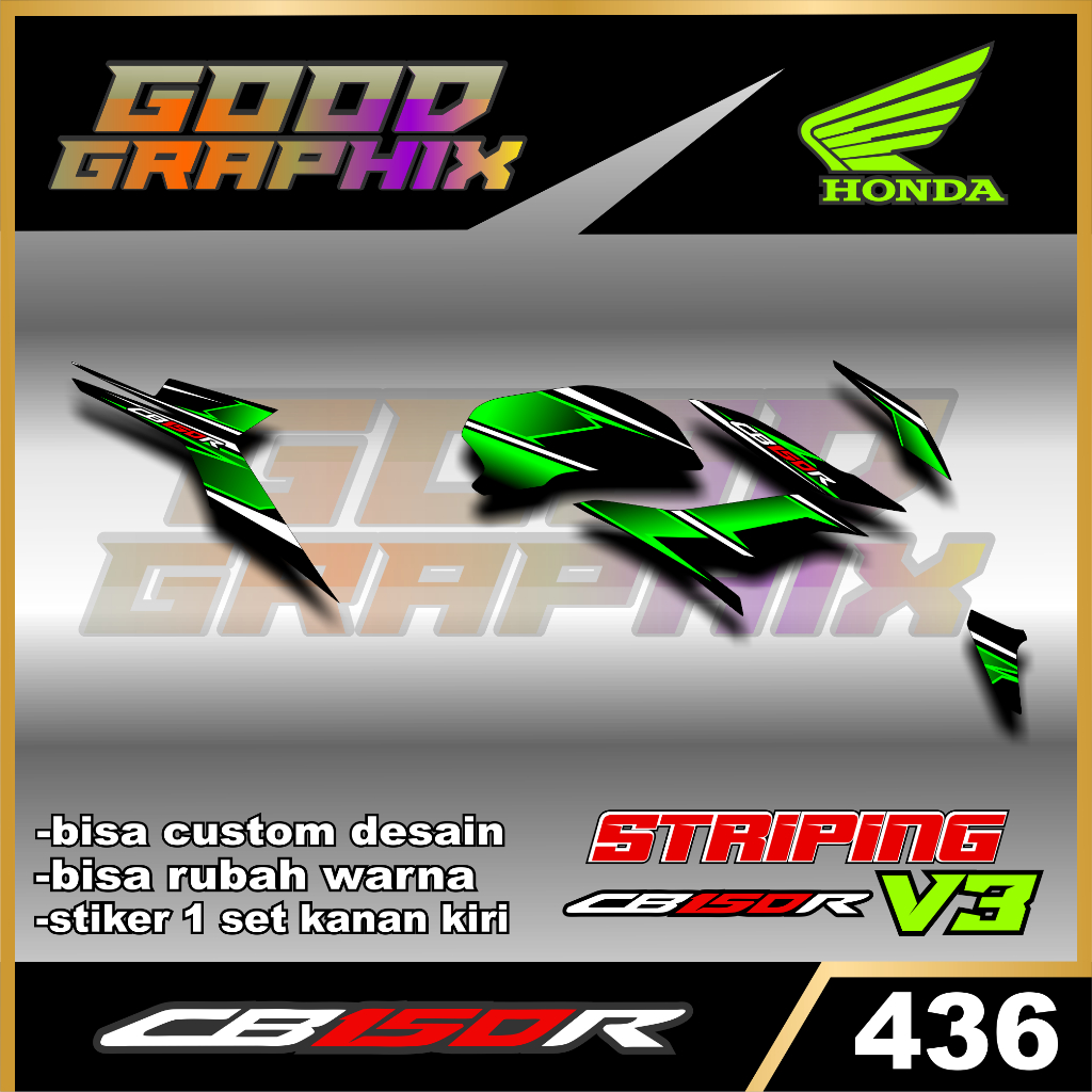 READY STRIPING CB 150R OLD - สติ๊กเกอร์ VARIATION OF OLD CB 150R