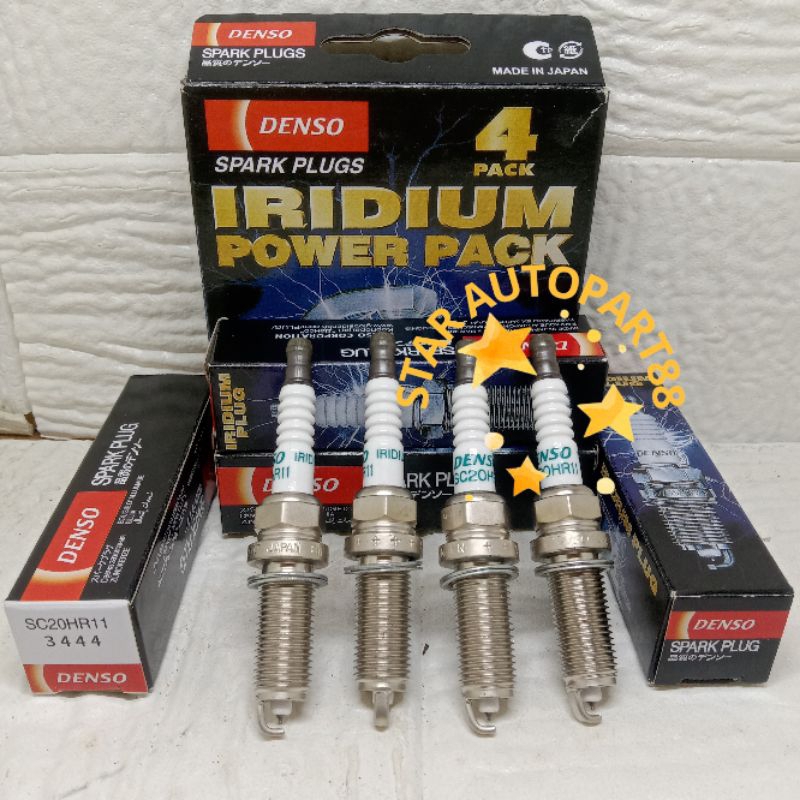 หัวเทียน Denso Agya Alya Iridium ราคาต่อ 1 ชิ้น