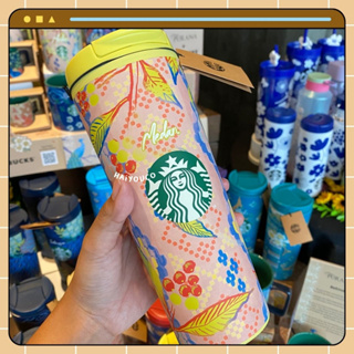 Tumbler Starbucks Purana Medan City Collection HUT RI 78th Grande แก้วน้ําสเตนเลส ขนาด 473 มล.