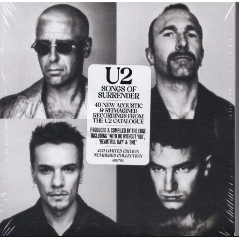 CD U2 - SONGS OF SURRENDER (4CD) นําเข้ารุ่นลิมิเต็ด