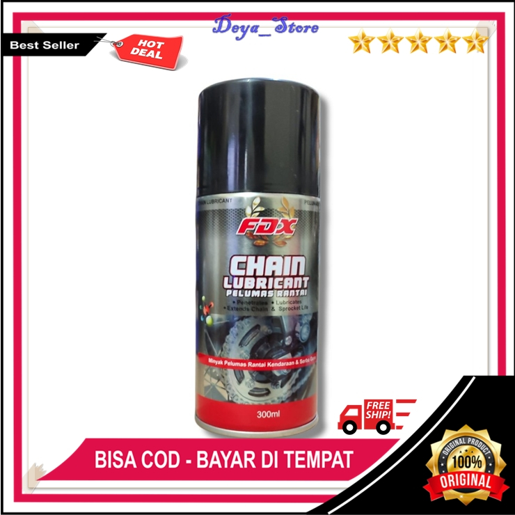 Chain Lube Anti-Rust Motorcycle Chain Oil Chainlube Fdx Motorcycle Chain Lube 300ml Original Chainlu