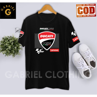 Ducati Corse MotoGP Distro เสื้อยืดโพลีเอสเตอร์ สําหรับผู้ชาย และผู้หญิง -1208