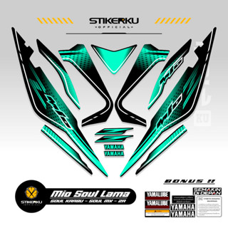 สติกเกอร์ MIO SOUL LAMA MOTIF 16 SOUL Z Karb STICKER MIO SOUL LAMA MX STRICKER MIO SOUL ZR CARBU LAMA STICKER MIO SOUL 115 STICKER STRIPING Variation YAMAHA STIPING Stickers LIST DECAL LIMITED EDITION Stickerkudecall