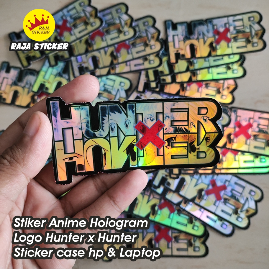 สติกเกอร์โลโก้อนิเมะ Hunter x Hunter สําหรับติดตกแต่งแล็ปท็อป