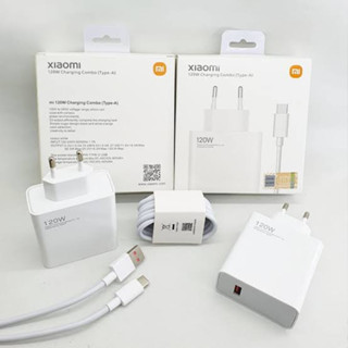 2024 TC PD Charger 120W Max Xiaomi Travel QUICK TURBO CHARGE Super Fast Charging SUPPORT All TYPE Super Fast Charging - อะแดปเตอร์ชาร์จ 120W Original HP Fastcharging Plug Head Charger Cable Data Cable TYPE C USB TO A Mi 4g 5g POCO