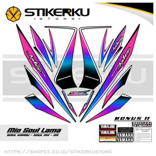 สติกเกอร์ MIO SOUL LAMA MOTIF 7 SOUL Z Karb STICKER MIO SOUL LAMA MX STRICKER MIO SOUL ZR CARBU LAMA STICKER MIO SOUL 115 STICKER STRIPING Variation YAMAHA STIPING Stickers LIST พร้อมส่ง DECAL รุ่นจํากัด สติกเกอร์