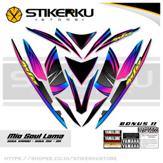 สติกเกอร์คาร์บูเรเตอร์ MIO SOUL LAMA MOTIF 11 SOUL Z Carb STICKER MIO SOUL LAMA MX STRICKER MIO SOUL ZR CARBU LAMA STICKER MIO SOUL 115 STICKER STRIPING Variation YAMAHA STIPING Stickers LIST Stock DECAL LIMITED EDITION Stickerkustore