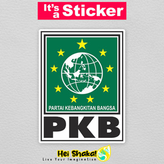 Heishaka สติกเกอร์ไวนิล PKB กันน้ํา สําหรับติดตกแต่งปาร์ตี้