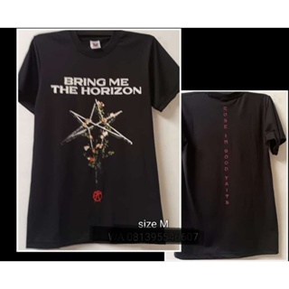 เสื้อยืด พิมพ์ลาย Bring ME THE HORIZON BUILTUP Music สําหรับผู้ชาย