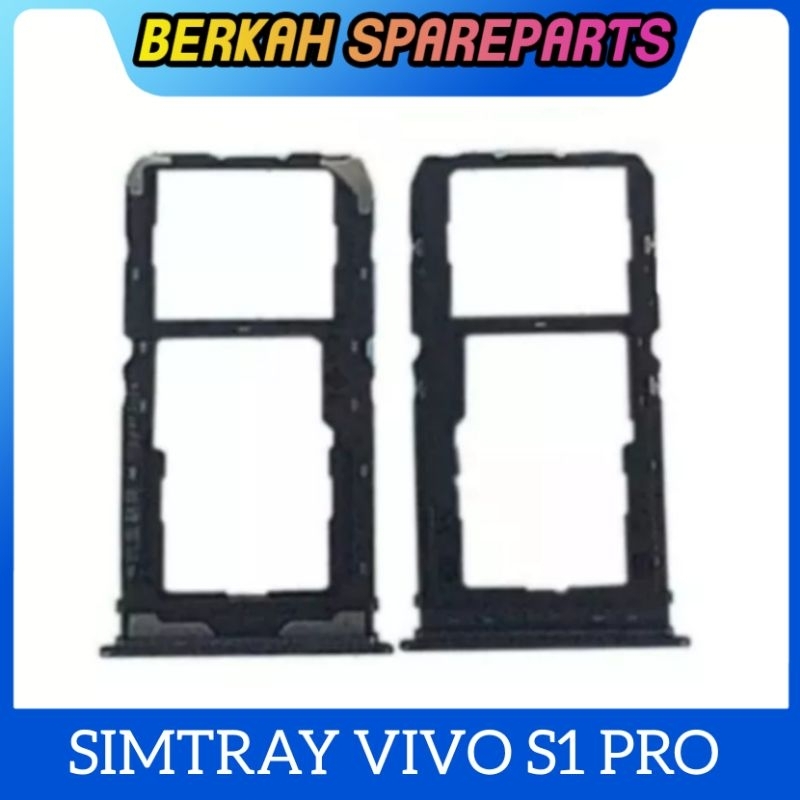 SIMTRAY SIMLOCK CARD SLOT SIM PLACE VIVO S1 PRO ORIGINAL