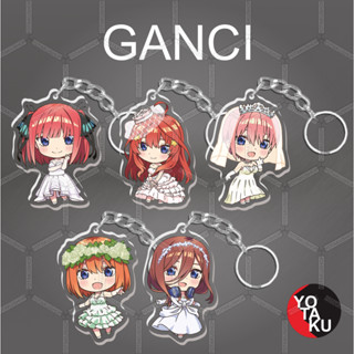 พวงกุญแจอะคริลิค ลายการ์ตูนอนิเมะ Gotoubun Ganci Go-Toubun no Hanayome 8th Series Miku Nino YOTAKUSHOP