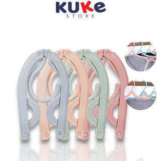 KUKE GANTUNGAN BAJU LIPAT SERBAGUNA  HANGER LIPAT MAGIC PORTABLE TRAVEL  HANGER PORTABLE  HANGER BAJU LIPAT KAOS KAKI BRA KUTANG  MAGIC HANGER