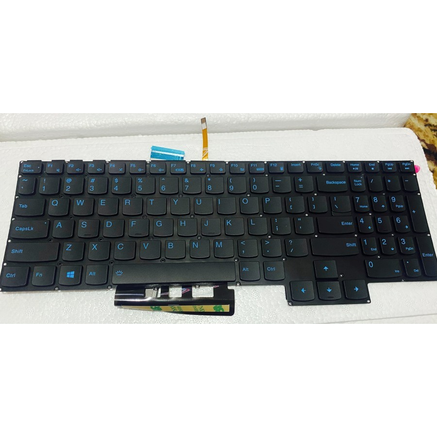 Lenovo Ideapad Gaming Keyboard 3 15ach6 3-15arh05 3-15imh05 81y4 82ey - สีดําขาว