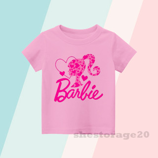 เสื้อยืด พิมพ์ลาย BARBIE PONY TAIL สําหรับเด็กผู้หญิง