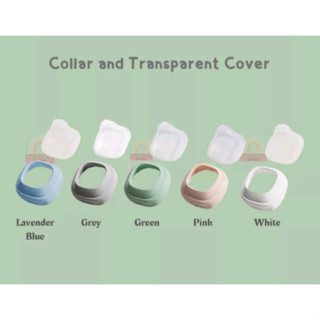 ฝาครอบขวด Hegen Collar Plus แบบใส