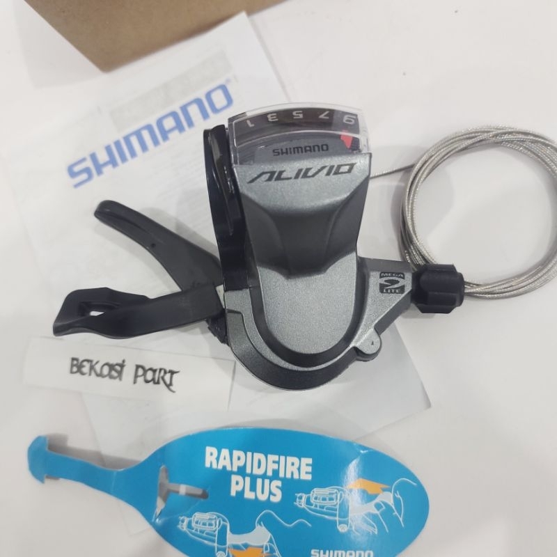 SHIMANO ALIVIO 9 Speed M-4000 Shifter 9 Speed Right จักรยาน Shifter