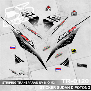 สติกเกอร์ใส Mio m3 (TR - 00120) สําหรับติดตกแต่ง