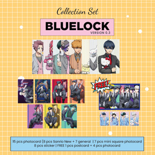 สติกเกอร์โฟโต้การ์ด Sanrio Bluelock Ver.03 สําหรับติดตกแต่ง