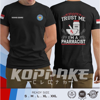 เสื้อยืด พิมพ์ลายโลโก้ Trust Me PAFI Pharmaceutical สําหรับผู้ชาย