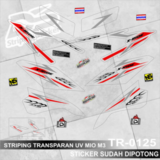 สติกเกอร์ใส สําหรับติดตกแต่งรถยนต์ (TR - 00125)