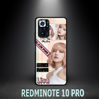 [MT31] เคสโทรศัพท์มือถือ ลายกลิตเตอร์ สําหรับ XIAOMI REDMI NOTE 10 PRO | Redmi NOTE 10/10S 4G | Redmi 10 |เคส Hp เคลือบเงา | ลวดลาย Lisa Motif