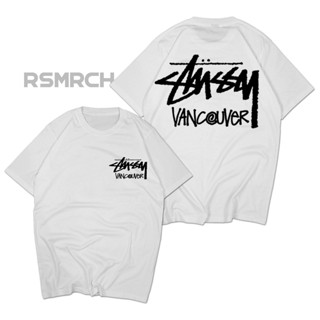 เสื้อยืด พิมพ์ลาย Stussy Vancouver สําหรับผู้ชาย และผู้หญิง