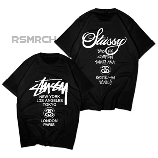 เสื้อยืด พิมพ์ลาย Stussy Tour สําหรับผู้ชาย และผู้หญิง