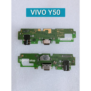 Vivo Y50 ปลั๊กเชื่อมต่อเคส PCB บอร์ดเชื่อมต่อ บอร์ดชาร์จ