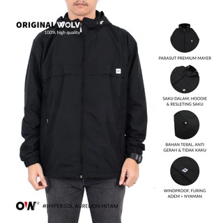 WOLV - Jaket Hypernova Outdoor Windbreaker Anti UV Pria Wanita