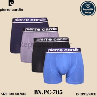 Pierre CARDIN กางเกงบ็อกเซอร์ PC 705 สําหรับผู้ชาย 2 ชิ้น