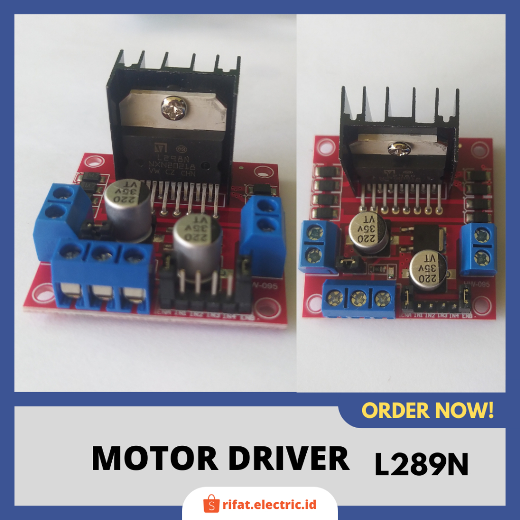 L298N DC Motor Driver Controller Arduino / stepper Driver Motor Controller