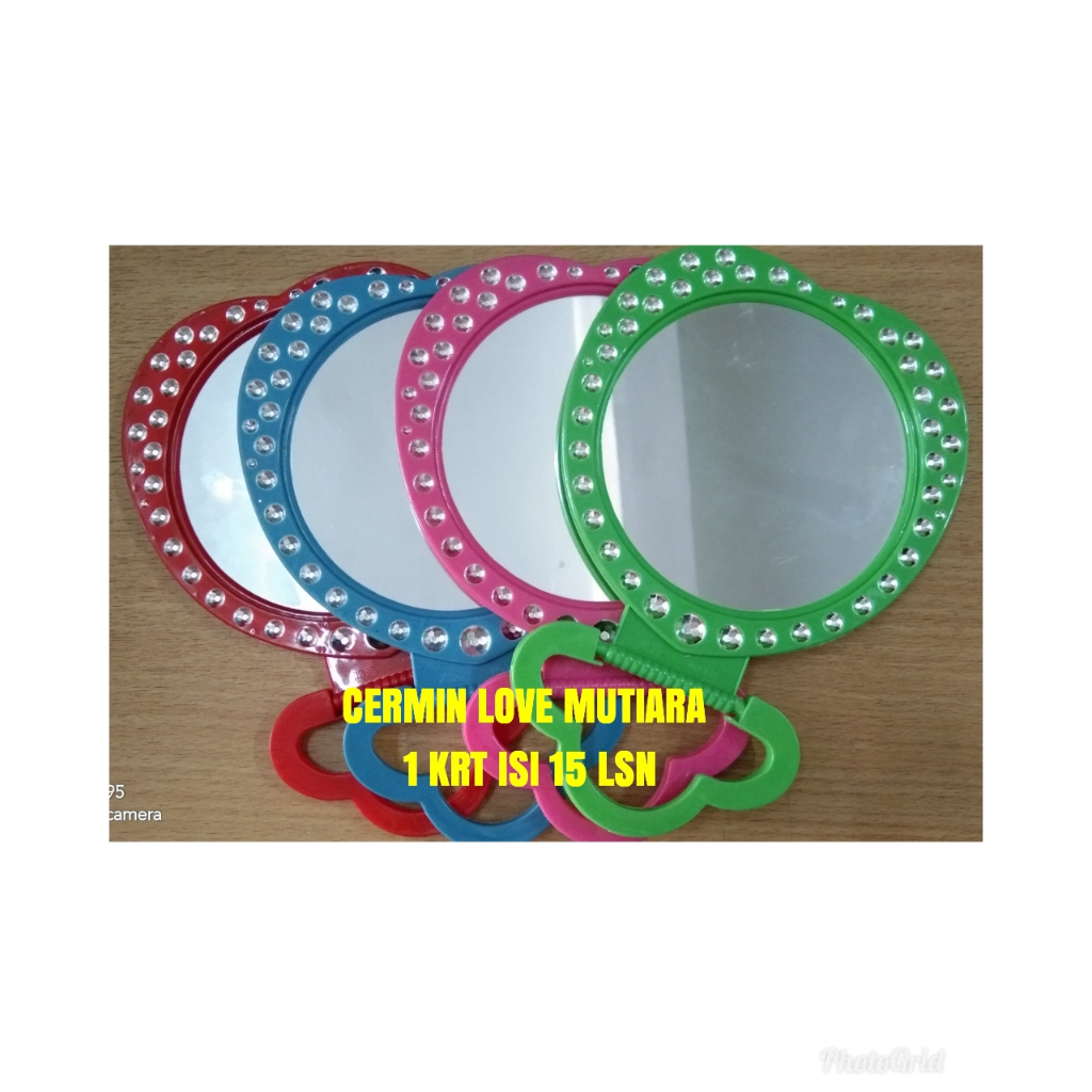 Love Mirror Aesthetic Mirror Room Decorative Wall Table Mirror Makeup