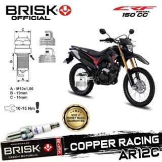 หัวเทียนทองแดง AR12C CRF 150CC สําหรับแข่งรถ