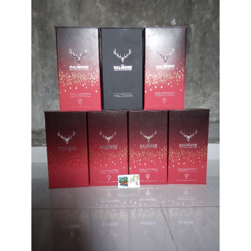 ขวดเปล่า Dalmore king lll + Dus