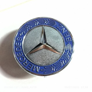 สัญลักษณ์โลโก้ Mercedes B E N Z สําหรับฝากระโปรงหน้าเครื่องยนต์ M E R C Y