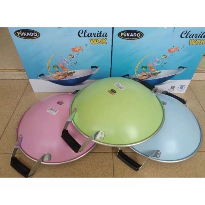 (ร้านปลาวาฬ)WAJAN CLARISA WOK MASPION MIKADO 30CM