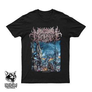 เสื้อยืด พิมพ์ลาย Brutalmind VISCERAL EXPLOSION สําหรับผู้ชาย