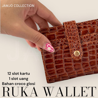 Ruka WALLET กระเป๋าสตางค์ แบบพับได้ สําหรับผู้หญิง