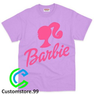 เสื้อยืด พิมพ์ลาย BARBIE ใหม่ล่าสุด วัสดุพรีเมี่ยม สําหรับเด็ก