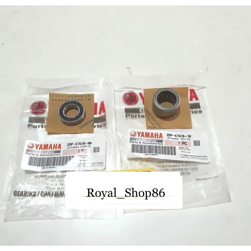 YGP BEARING PULLY REAR NEW AEROX, NMAX, N-MAX CONNETED (2DP-E7678-00 & 2DP-E7678-10) เดิม Yamaha