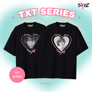 พร้อมส่ง] Kaos TxtI Love you everyday series | Yeonjun Beomgyu Soobin Kai Taehyun - TXT SERIES | เสื้อยืด พิมพ์ลาย Kpop by sayzco