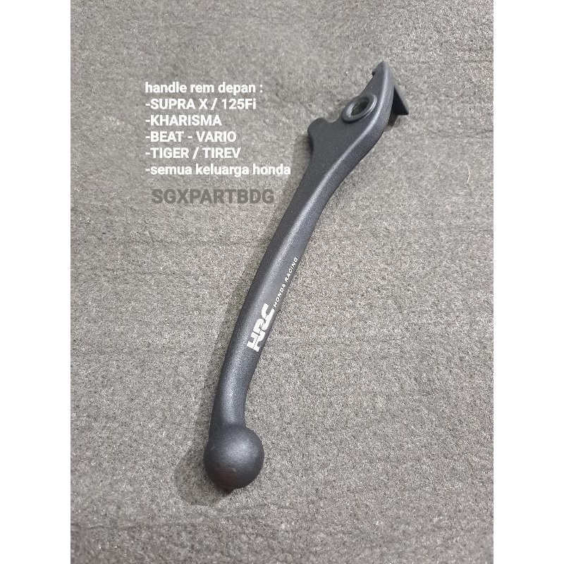 ด้านหน้า BRAKE HANDLE SUPRA BEAT VARIO TIGER การพิมพ์เลเซอร์ HRC RACING ไม่ซีดจาง