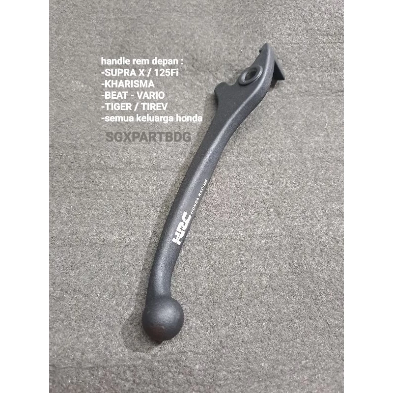 ด้านหน้า BRAKE HANDLE SUPRA BEAT VARIO TIGER การพิมพ์เลเซอร์ HRC RACING ไม่ซีดจาง
