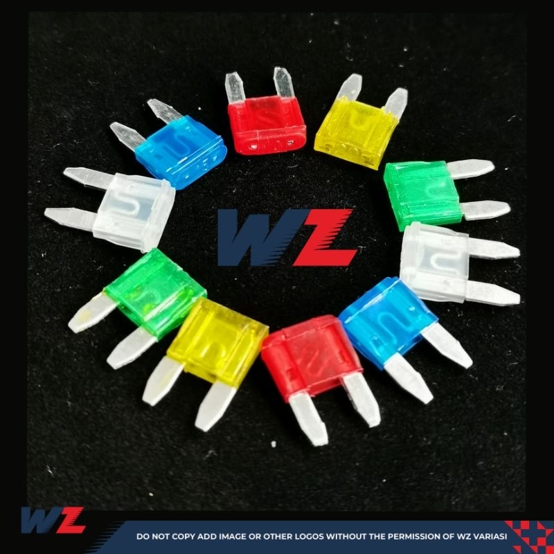 Mini Small Blade Fuse Car Fuse 10A 15A 20A 25A 30A Ampere – Universal Car Fuse