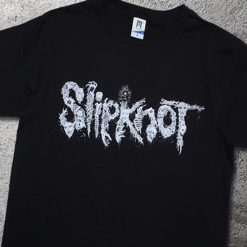 เสื้อยืด Slipknot Buitlup Premium Band
