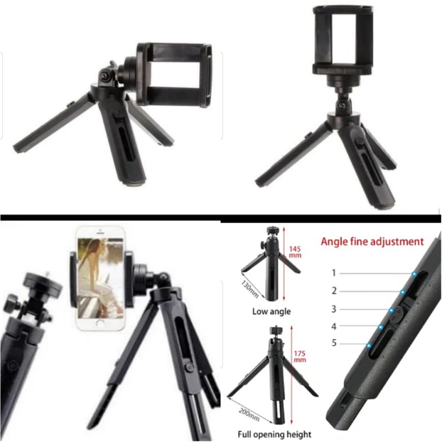 TRIPOD SUPPORT MINI HD 30 - TRIPOD MINI CAMERA HANDPHONE สําหรับ RINGLIGHT TRIPOD HD 30
