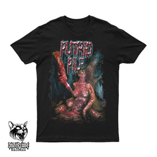 เสื้อยืด พิมพ์ลาย Brutalmind PUTRID PILE The Satisfying