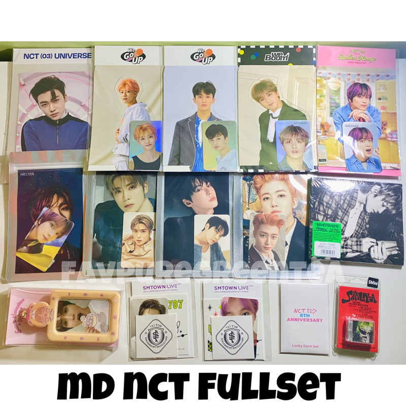 Md Photocard FULLSET OFFICIAL NCT DREAM 127 - Jaemin Haechan Mark Doyoung Jaehyun Taeyong Photocard 