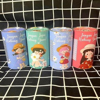 Celengan Target Viral Murah Celengan Viral Tabungan Buka Tutup Motif Aesthetic Kartun Karakter Lucu 4