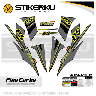 สติกเกอร์ FINO Carb MOTIF 5 FINO OLD FINO 113 FINO OLD YAMAHA MIO FINO Carb YAMAHA Stickers Pole New Design Filma stickerkustore สําหรับติดตกแต่งรถยนต์